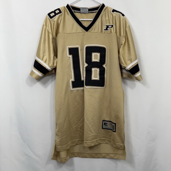 Other - VTG Purdue Boilermakers Colosseum Athletics‎ #18 Football Gold Jersey Sz Men's M